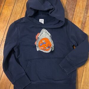 GAP Kids Navy Shark Hoodie